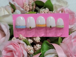 パステルラインアート☆¥7,800