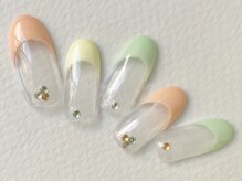 ネイルーク(Nailuke)/2023年３月＆４月の定額ネイル