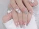 レモードネイル(Le mode nail)の写真/シンプルだけど上品で華やかなデザインが豊富！爪の形や大きさに合わせて、丁寧に施術していくのでモチも◎