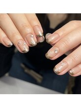 ニアウネイル(niau nail.)/French×stone