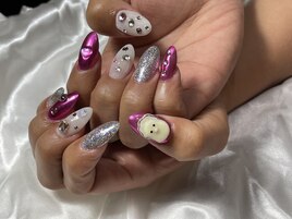 生牡蠣ちゃん推しネイル