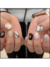 クララメイエキミュークス(CLALA Meieki μX)/名駅バレンタインチョコネイル