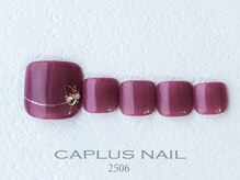 キャプラスネイル ミュウ(CAPLUS NAIL Mew)/■Footシンプルプラン■ 2506