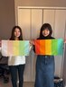 ペアでお得★【パーソナルカラー&骨格診断】着痩せコース￥42,000