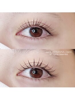 ロザンナ 大宮店(ROSANNA)/上下エクステ(上100本/下40本)