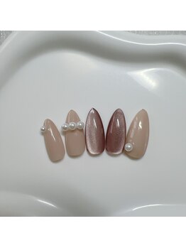 オーラネイル(AURA NAIL)/定額B～ミディアムデザイン～