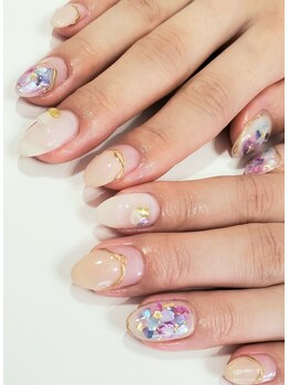 ユイアス(YUias...)/カラーシェルネイル