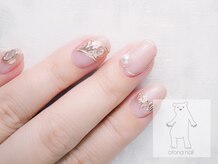 オトナネイル(otona nail)/アクセサリー風ミラーネイル