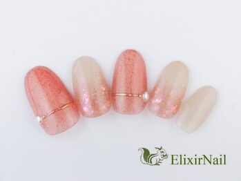 エリクサーネイル 西武新宿(Elixir Nail)/定額a シンプル/クーポン使用