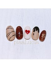 ピアルシア(piaaLucia)/バレンタインネイル