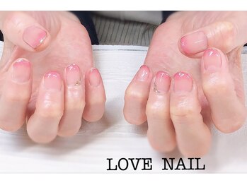 ラブネイル(LOVE NAIL)/グラデーションネイル