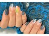 【ポイントアート派】他店オフ無料 アート5本(フット+550円) 来店3回目までOK