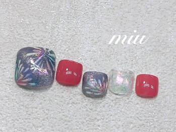 ミウ ネイル(miu nail)/Footオススメ定額★新規¥7490
