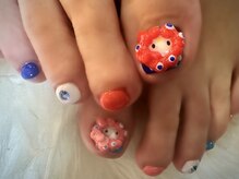 アミュリー ネイル アトリエ(Amury nail atelier)/ミャクミャク キティ 持ち込み