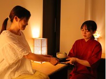 施術後アフターカウンセリング【マッサージ・オイル・もみほぐし・整体・ストレッチ・小顔矯正・自律神経】