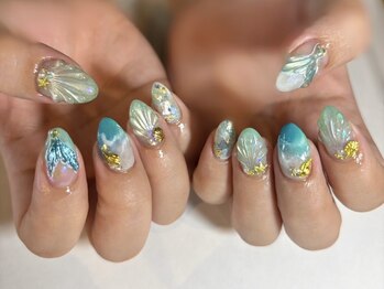 ブリスネイル うるま店(Bliss. nail)/持ち込み:爪に優しいフィルイン