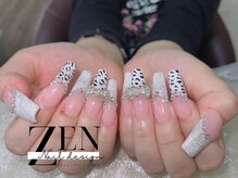 ゼン ネイル デザイン 池袋(ZEN NAIL DESIGN)/* 長 さだしやり放題×つけ放題