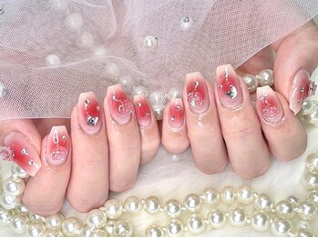 ミヌ(Minou)の写真/【上品うるうるトレンドネイル★】ハイクオリティなキレイめネイル/韓国ネイル/ワンホンネイルが叶う♪