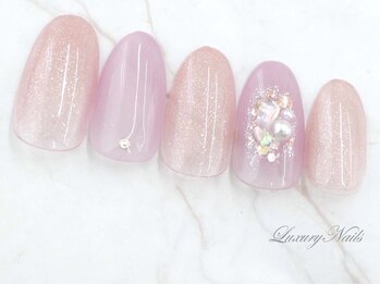 ラグジュアリー ネイルズ(Luxury Nails)/ 平日限定*モテ可愛デザイン