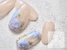 紫陽花ネイル アジサイネイル