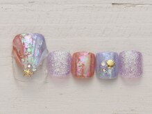 ノーネイル 立川(NO NAIL TACHIKAWA)/キラキラマーメイド　￥4990