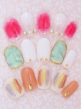 アフロディーテ(Aphrodite)/春夏ネイル☆