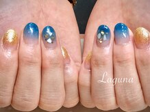 ラグウナ(Laguna)/ブルーグラデーションとシェル