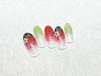 プルメリア(PLUMERIA)/8月定額デザインコース