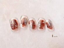 アイネイルズ 横浜EAST店(I-nails)/キラキラ塗りかけネイル
