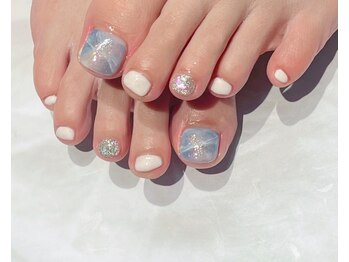ルヒアネイル イオン戸畑ショッピングセンター店(Ruhia Nail)/大理石風ネイル