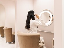 ハロップ 銀座本店(HARROP)の雰囲気（パウダールームも完備、施術後のお出掛けも可能です）