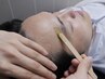 メンズ　眉ワックス　45分