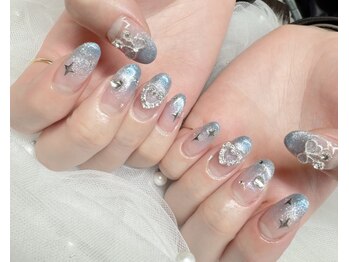 プトゥプトゥ(ptu ptu)/マグネットグラデ×リボン