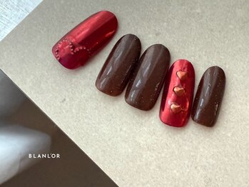 ブランロール 中目黒店(Blanl'or)/ミラー×フラッシュネイル