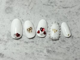 【初回オフ無料】パールネイル