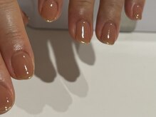 ネイルスタンド ツキイチ(NAIL STAND)/ワンカラー＋ミラーライン