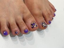 ラピス(Lapis)/アニマルネイル/フット/パープル