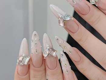 コネコネイルの写真/【長さだしデザインやり放題 ¥12,980】スカルプで爪の形自由自在◎爪の形を美しく☆理想の美フォルムに♪