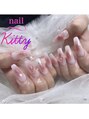キティ 熊谷店(kitty)&nbsp;ワンホンチークネイル♪