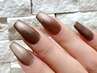 【スカルプ】スカルプで長さ出し＋美フォルムワンカラー