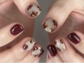 リノ 大阪本町店(lino)/ニュアンスネイル【9.12】