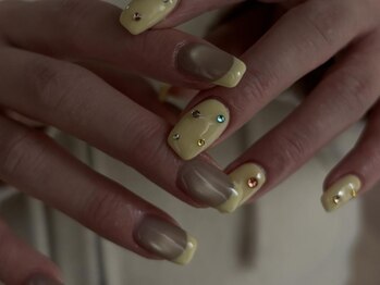 yellow nail 3/9