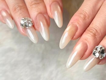 ディーバ 横浜店(Diva)の写真/【次世代ジェルで長さ出しと爪育が同時に叶う】自爪を育てたい方にもデザインを楽しみたい方にもオススメ◎