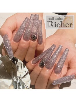 エスフィーネイルサロン リシェル(Esfy nailsalon Richer)/キラキラネイル