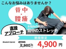 ストレッチトウキョウ(Stretch TOKYO)/都立大学 | 背中・腰痛に