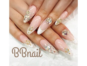 ビービーネイル(BB)/ロングスカでウェディング