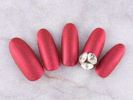 マットビジューネイル