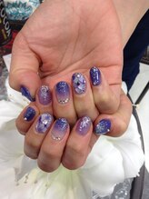 ネイルサロン スクール アンジェラ 水戸本店/パープル