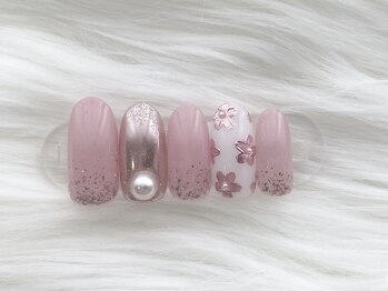 キャトル 表参道(quatre.)/フラワー×ピンク