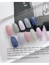 ダイヤカットネイル